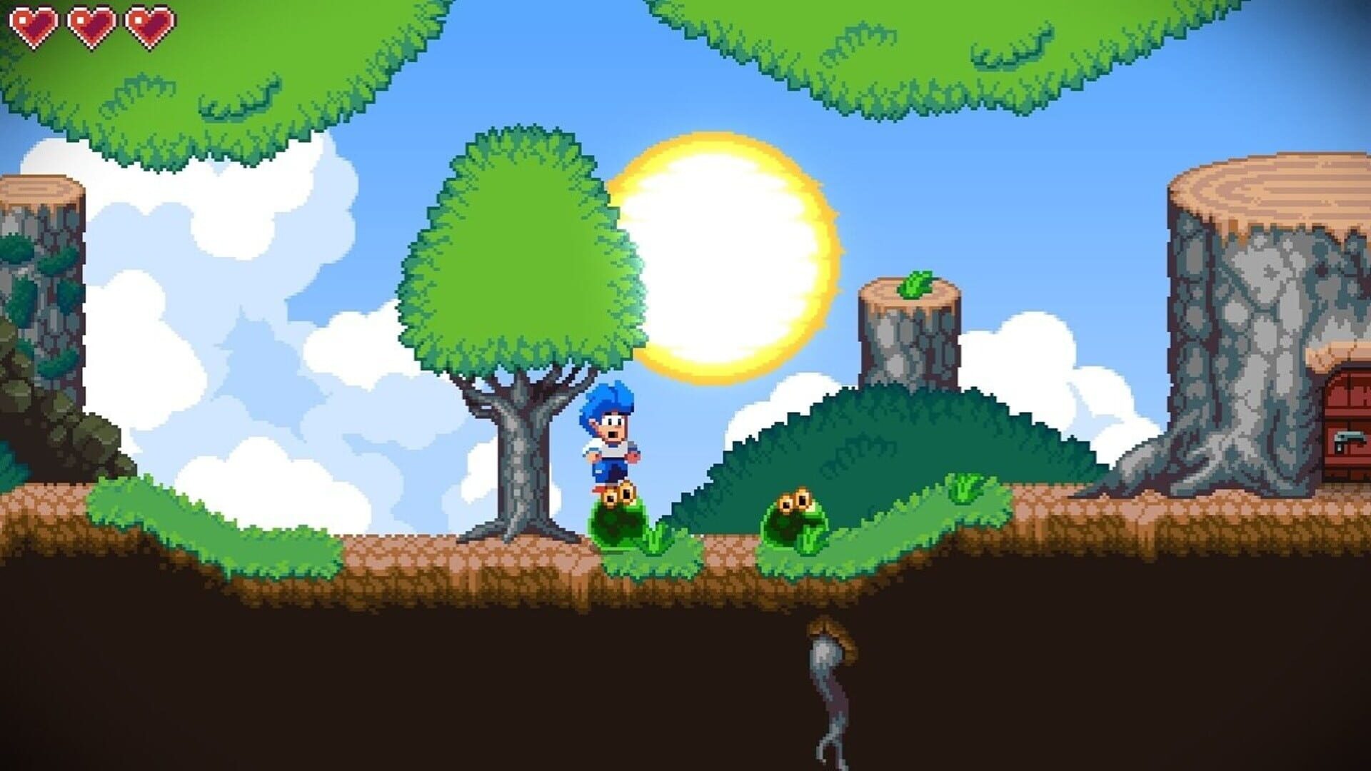 Super Bloo Kid Adventure - Screenshot
