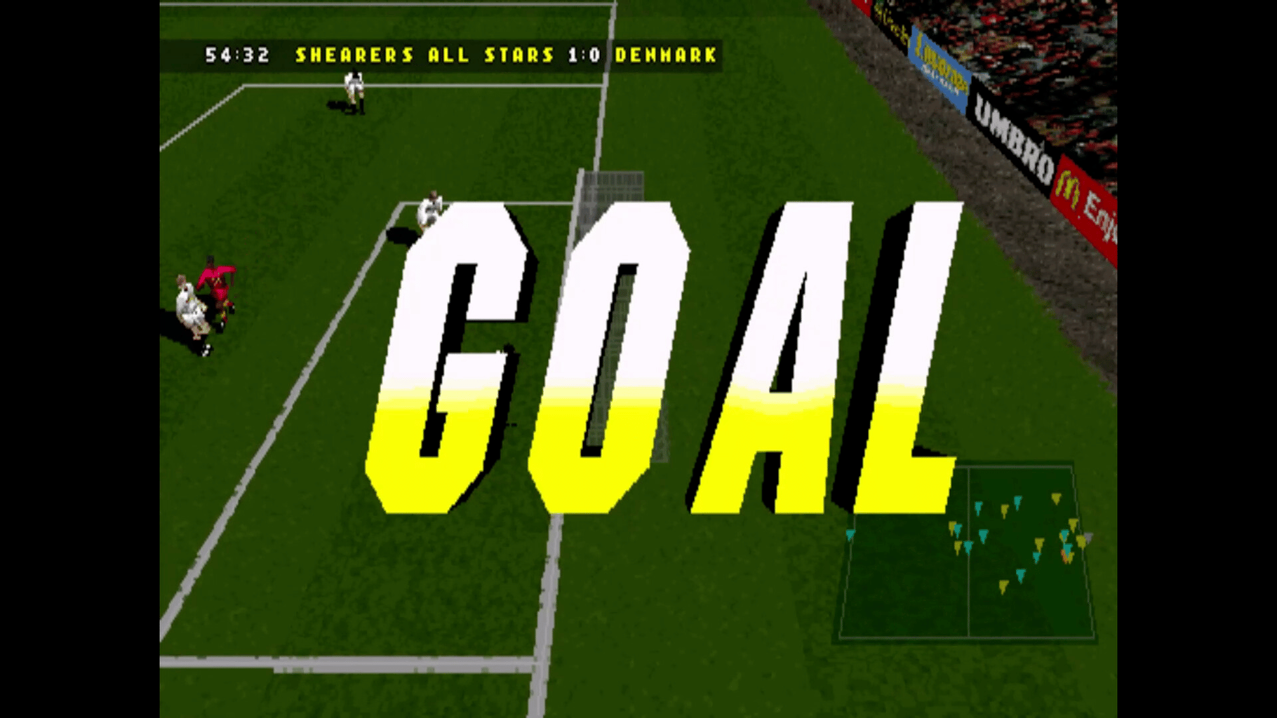 Actua Soccer 2 screenshot