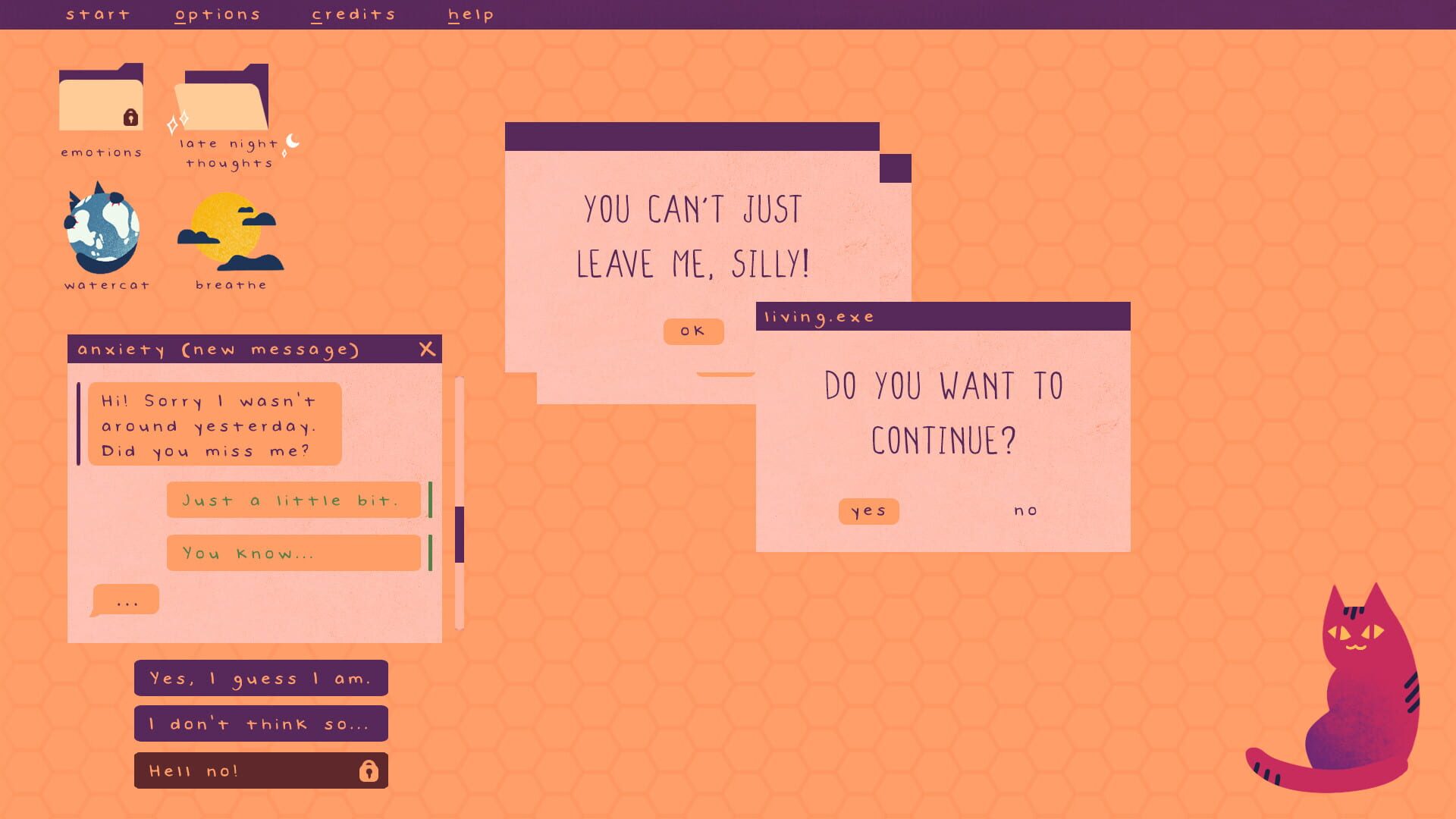 Anxiety.exe - Screenshot