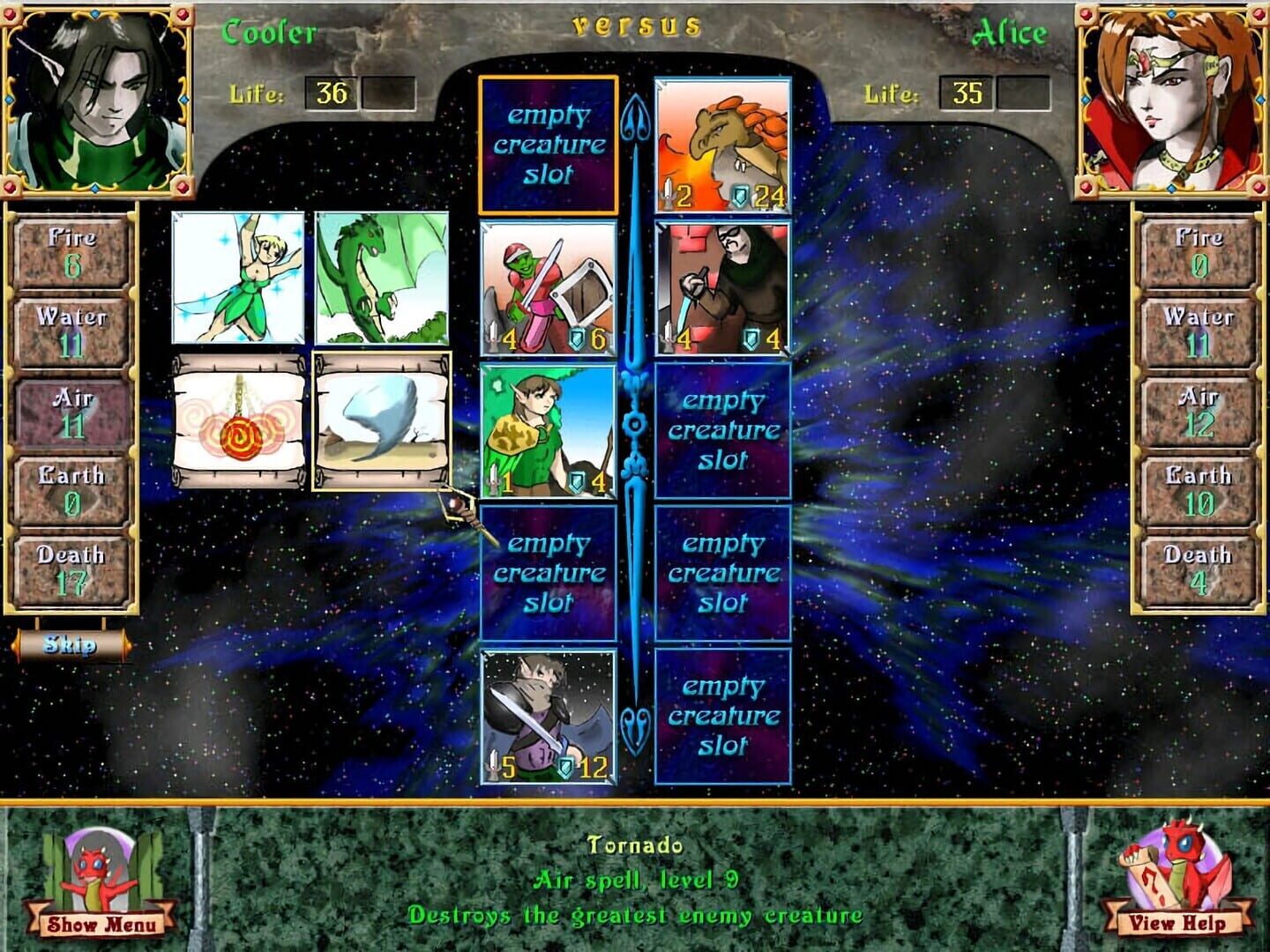 Astral Tournament: A prequel of the Astral Masters - Screenshot