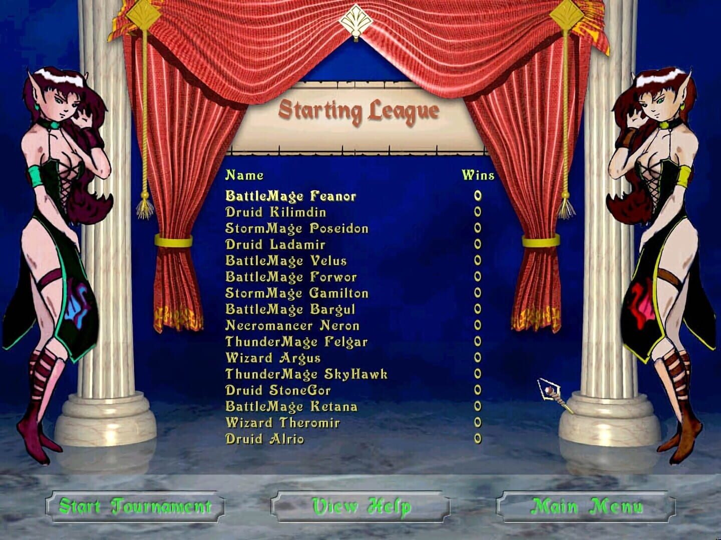 Astral Tournament: A prequel of the Astral Masters - Screenshot