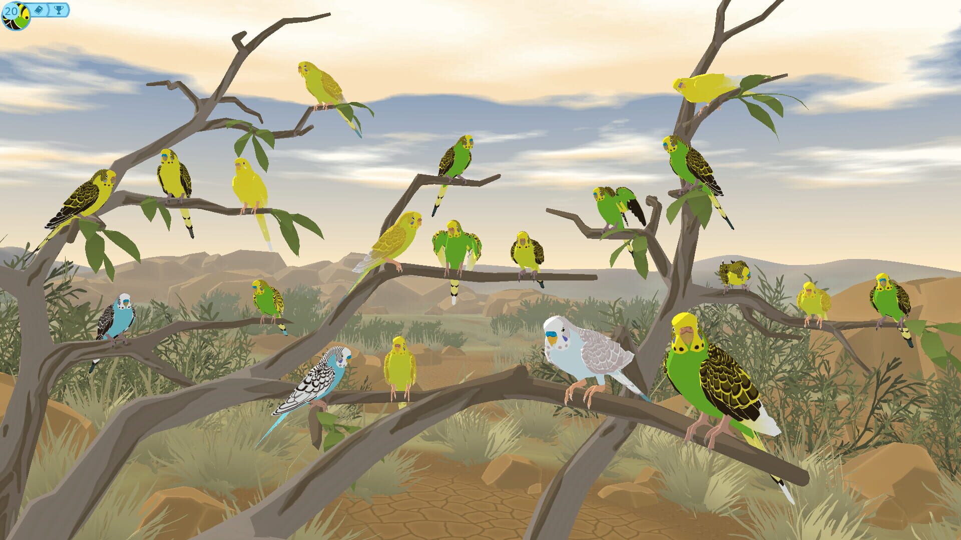 Budgie Genetics Simulator - Screenshot