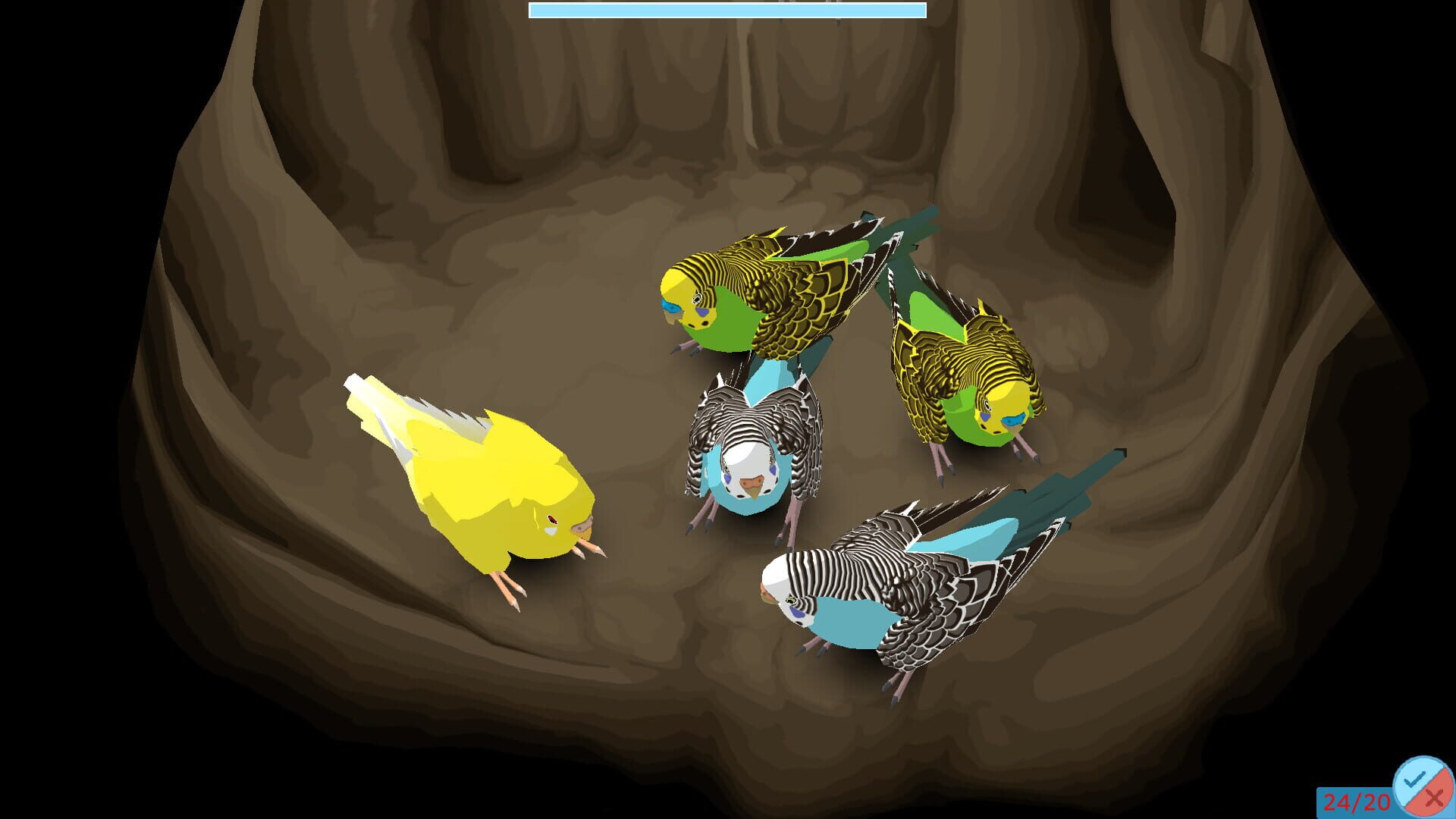Budgie Genetics Simulator - Screenshot