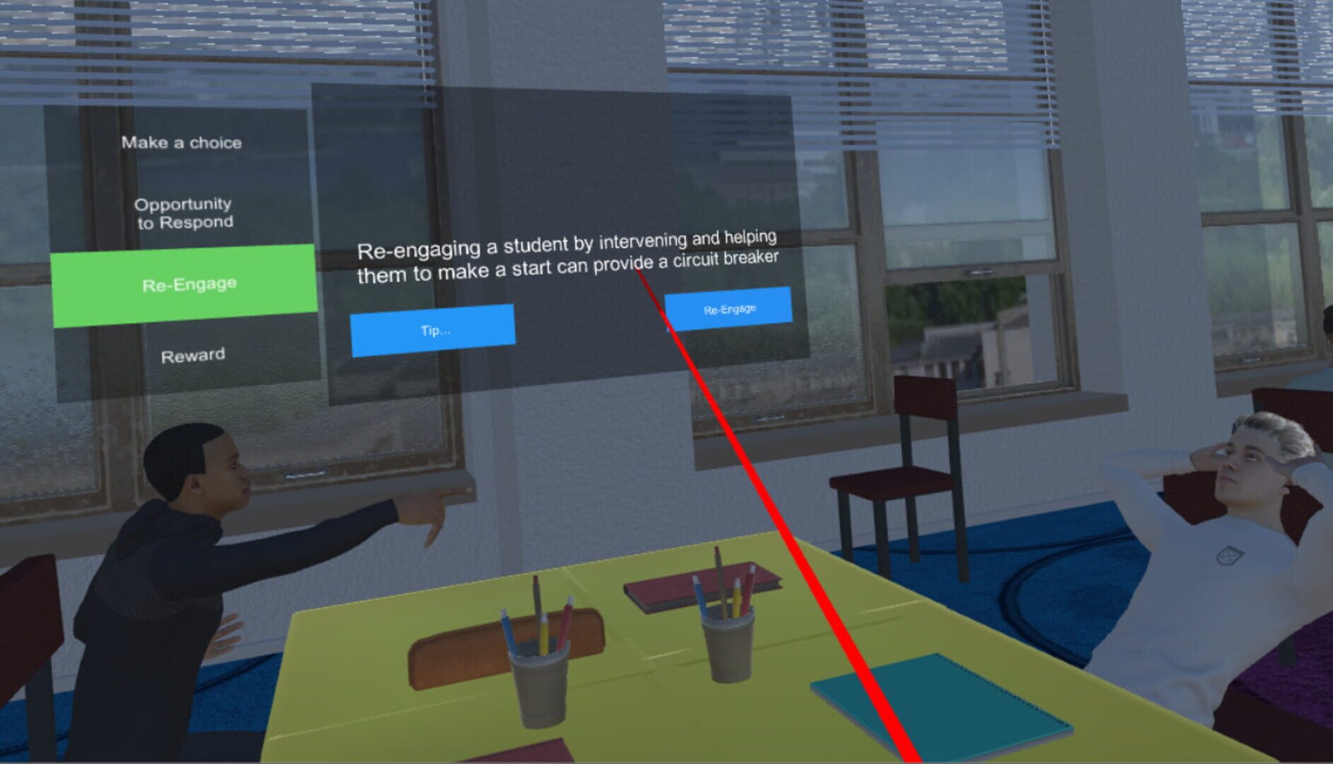 ClasSimVR - Screenshot