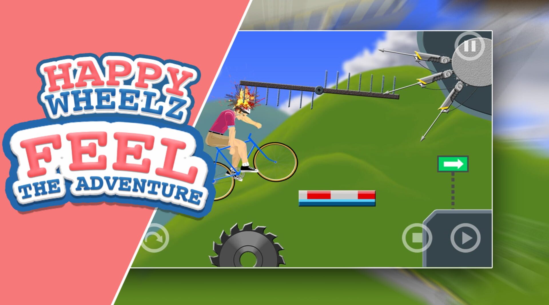 Happy Rider Wheels - Screenshot