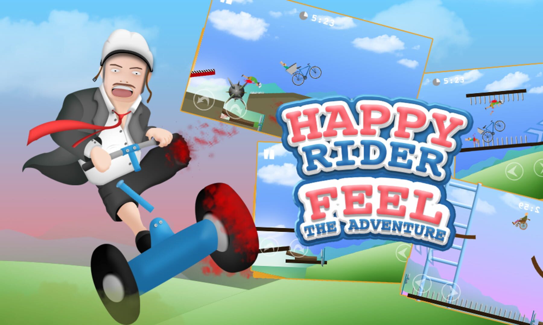 Happy Rider Wheels - Screenshot