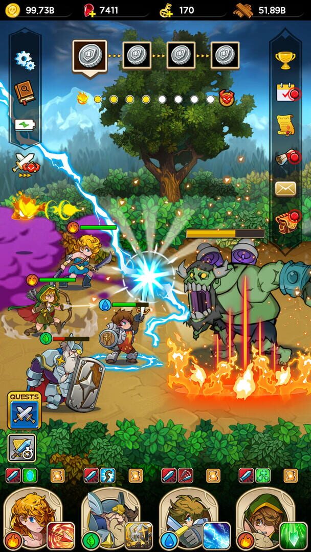 Banui Moheom: Idle RPG - Screenshot