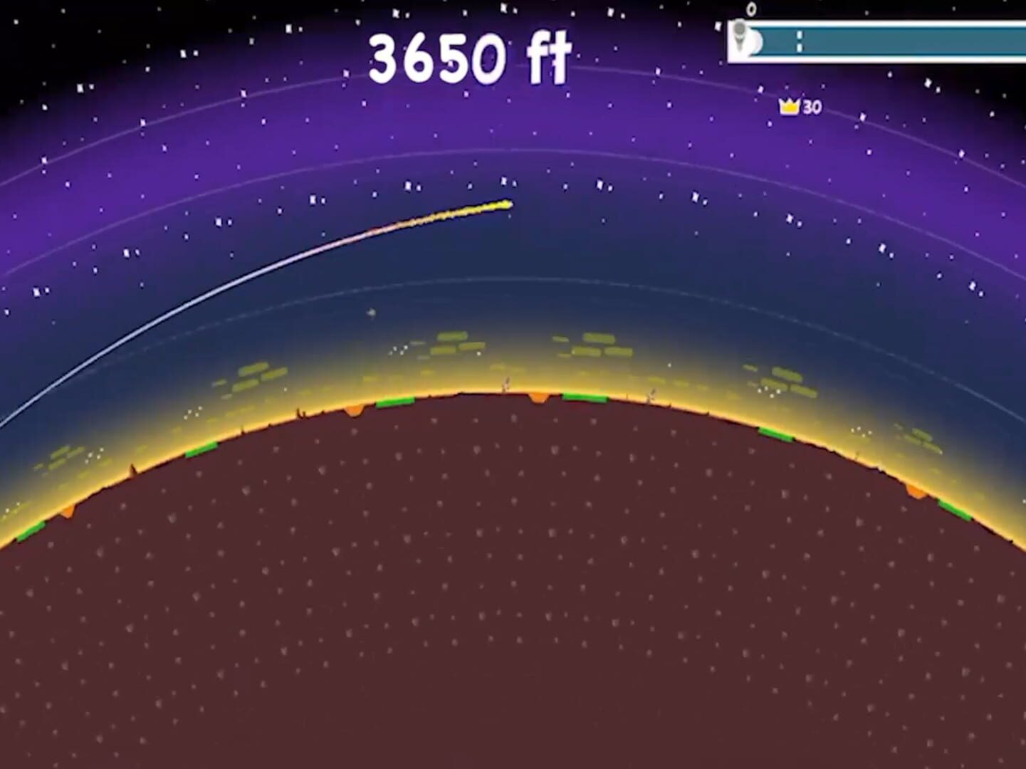 Golf Orbit - Screenshot