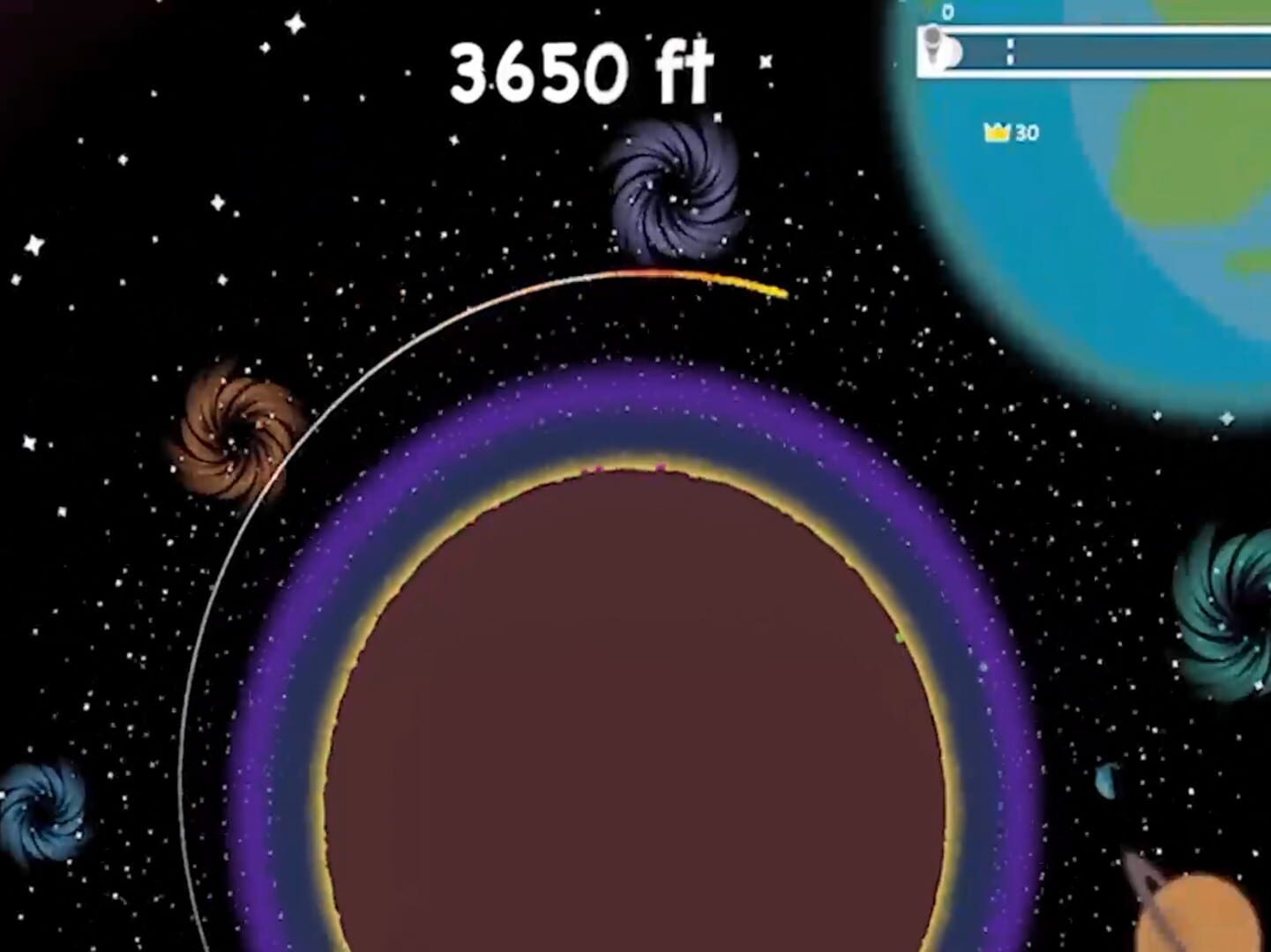 Golf Orbit - Screenshot