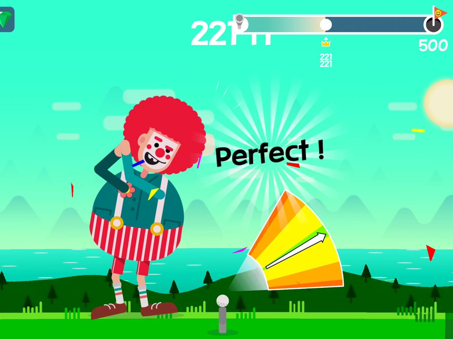Golf Orbit - Screenshot