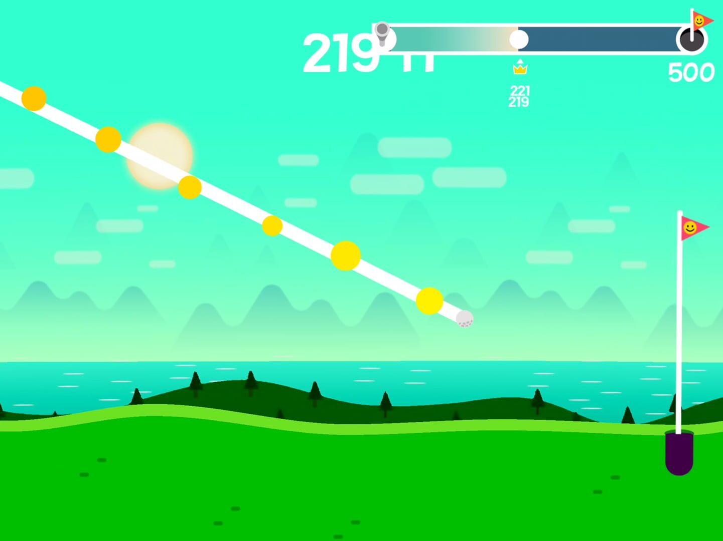 Golf Orbit - Screenshot