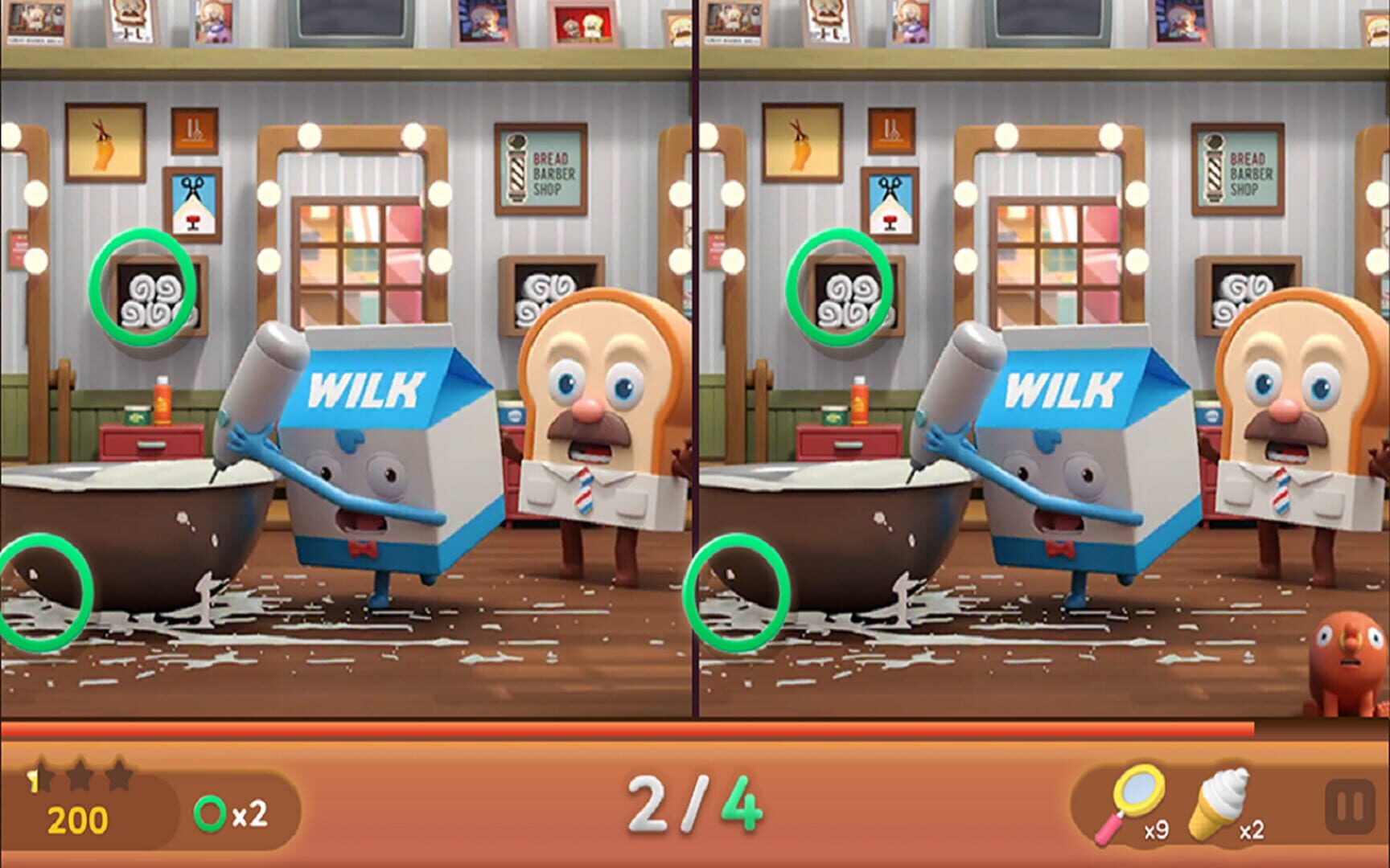 Bread Barbershop Differences - Screenshot
