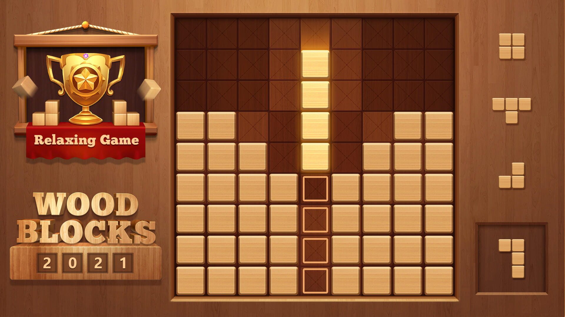 Wood Block 99 - Screenshot
