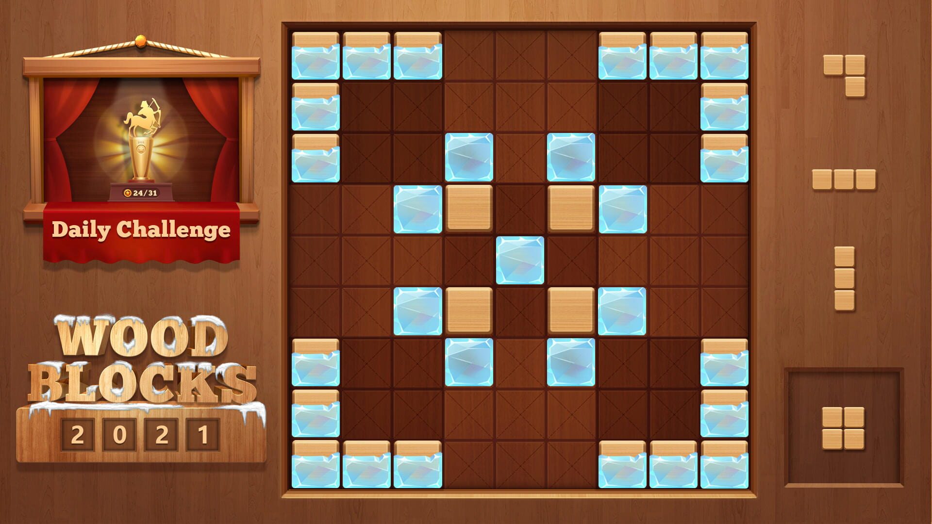 Wood Block 99 - Screenshot