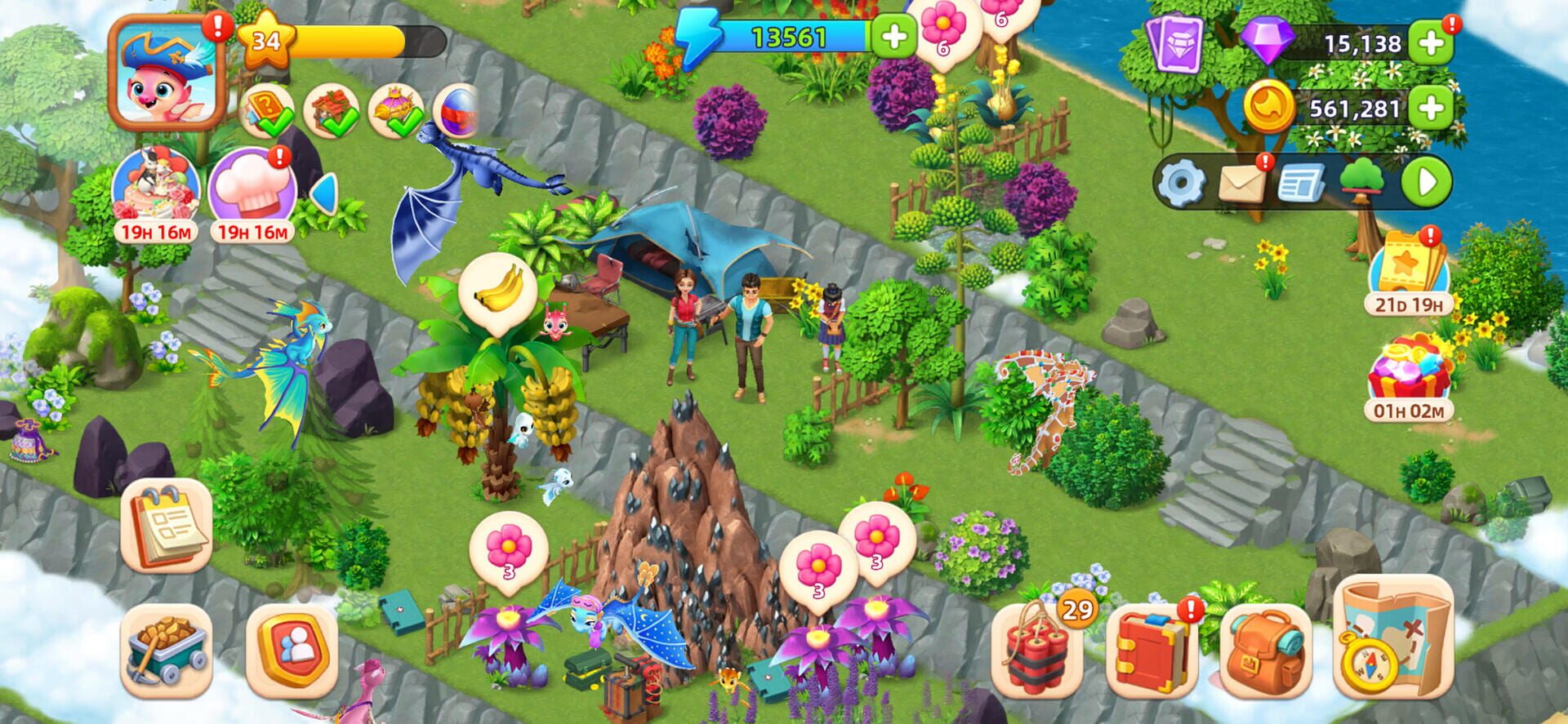 Dragonscapes Adventure - Screenshot