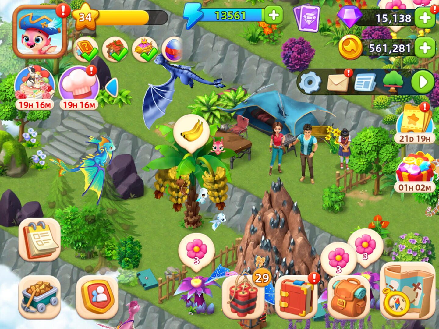 Dragonscapes Adventure - Screenshot