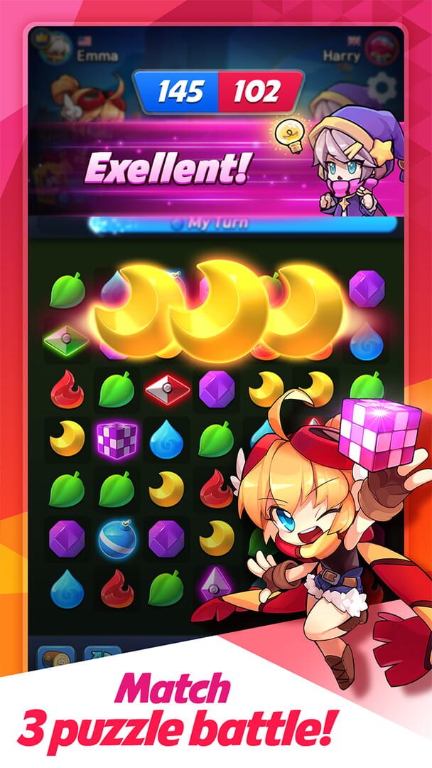 Wind Runner: Puzzle Match - Screenshot