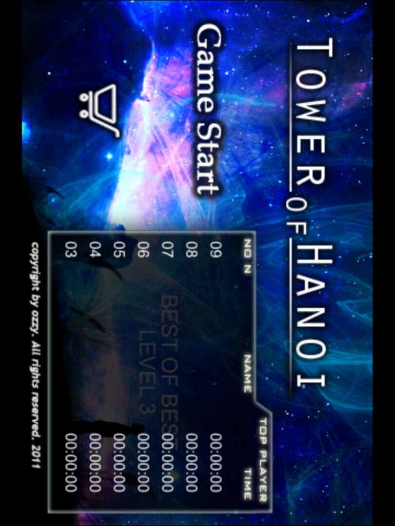 Tower of Hanoi Puzzle - Screenshot