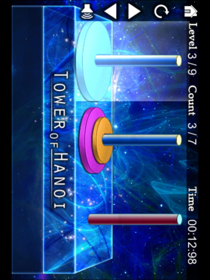 Tower of Hanoi Puzzle - Screenshot