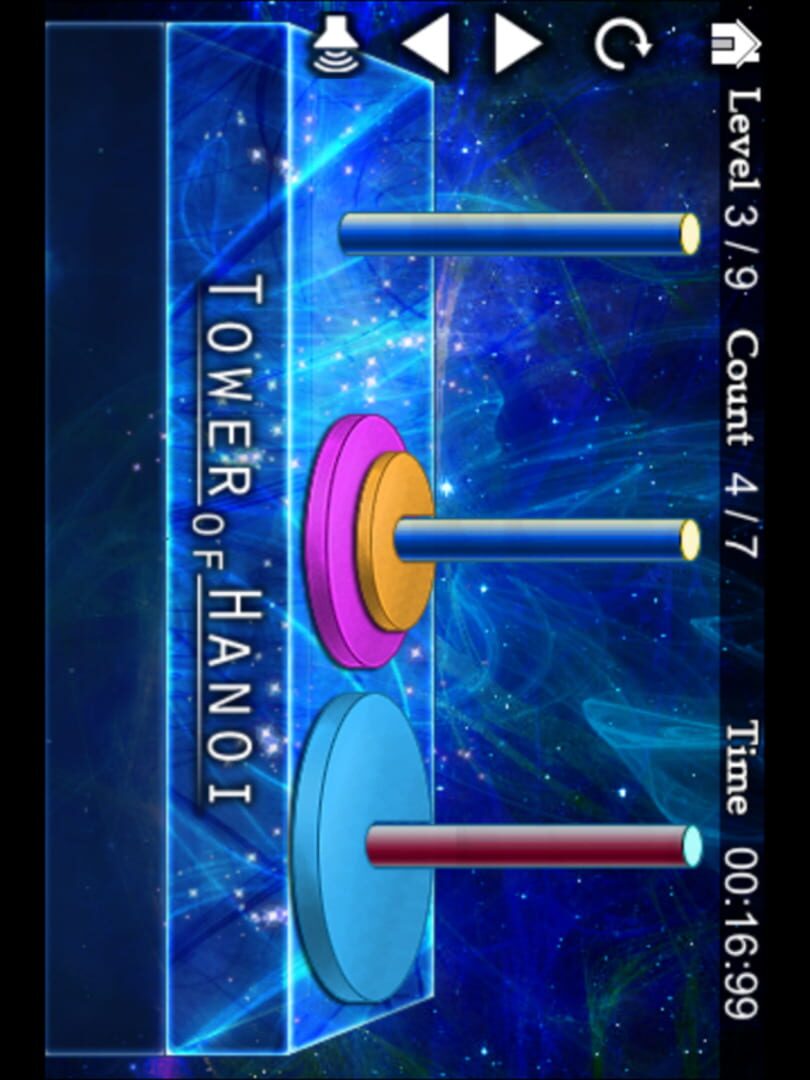 Tower of Hanoi Puzzle - Screenshot