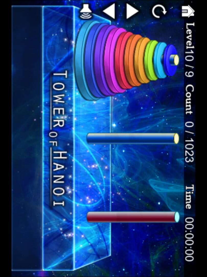 Tower of Hanoi Puzzle - Screenshot