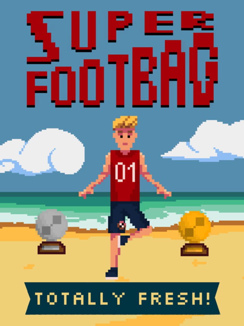 Super Footbag - World Champion 8 Bit Sports - Screenshot
