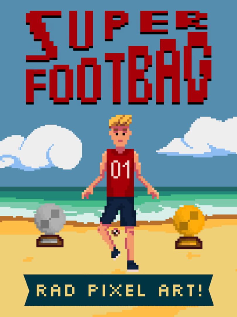 Super Footbag - World Champion 8 Bit Sports - Screenshot