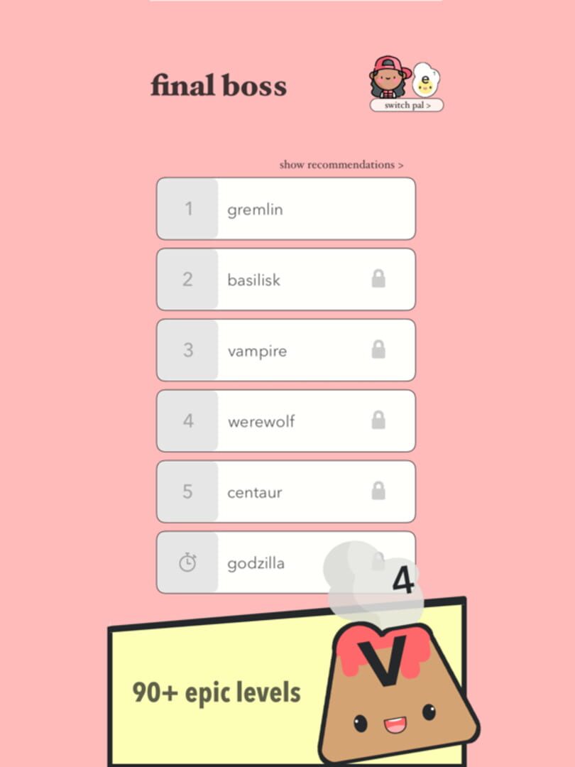 Lettermon - Screenshot