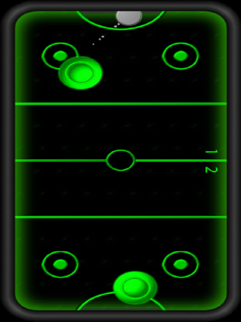 Air Hockey Black - Screenshot