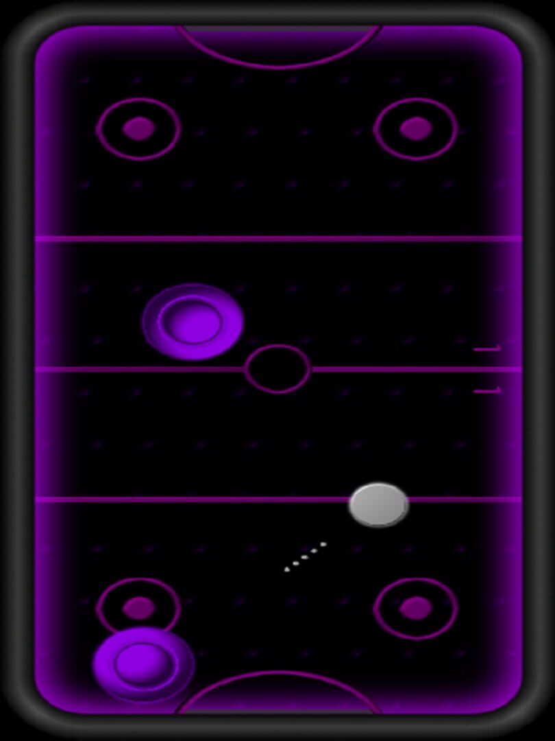Air Hockey Black - Screenshot