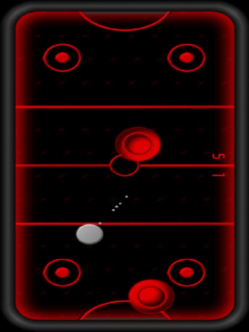 Air Hockey Black - Screenshot