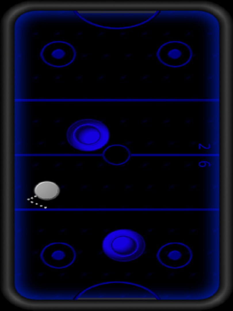 Air Hockey Black - Screenshot