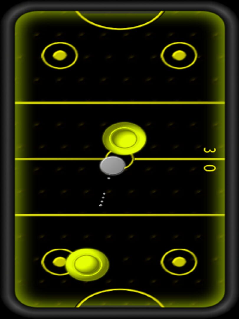 Air Hockey Black - Screenshot