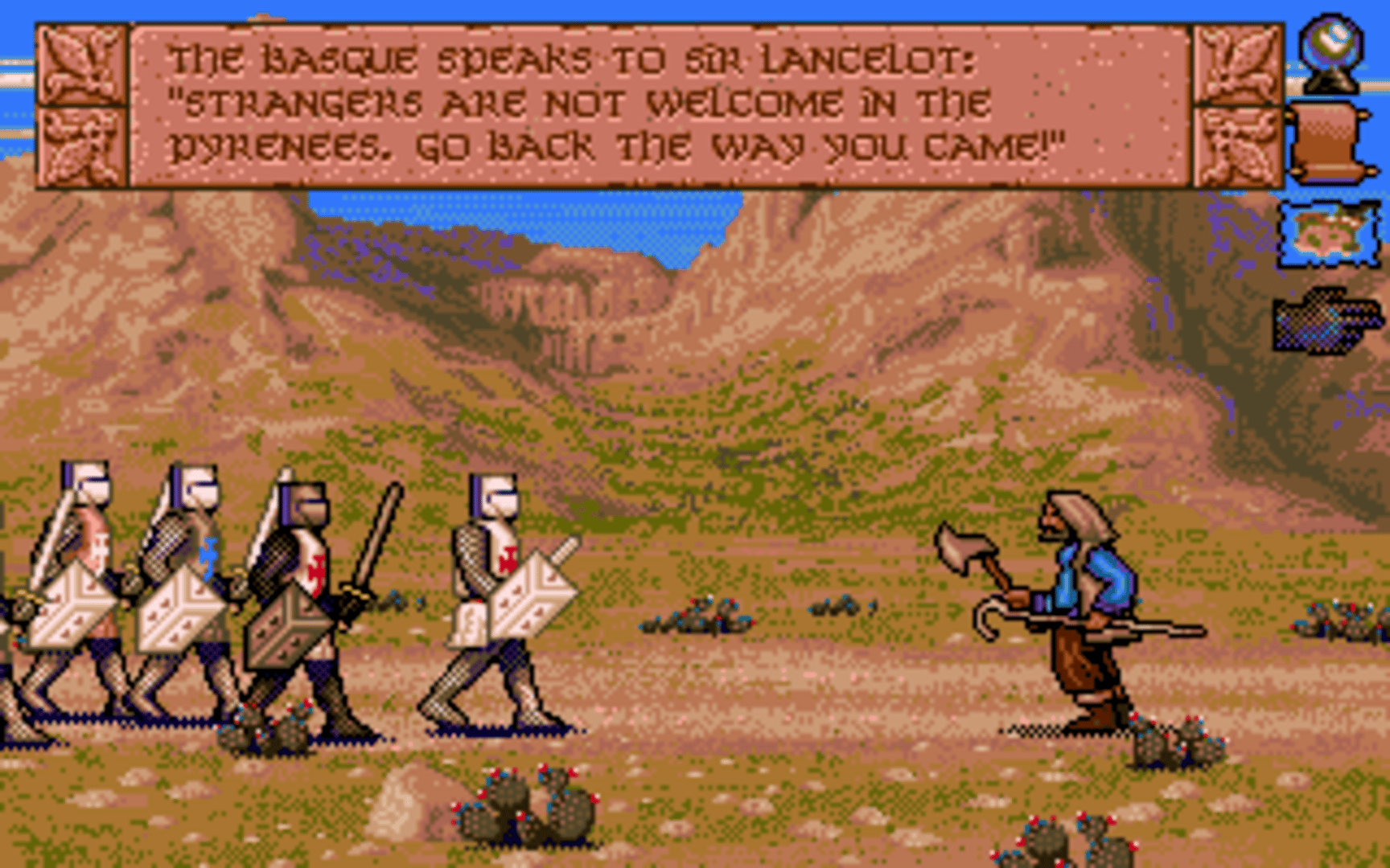 Vengeance of Excalibur screenshot