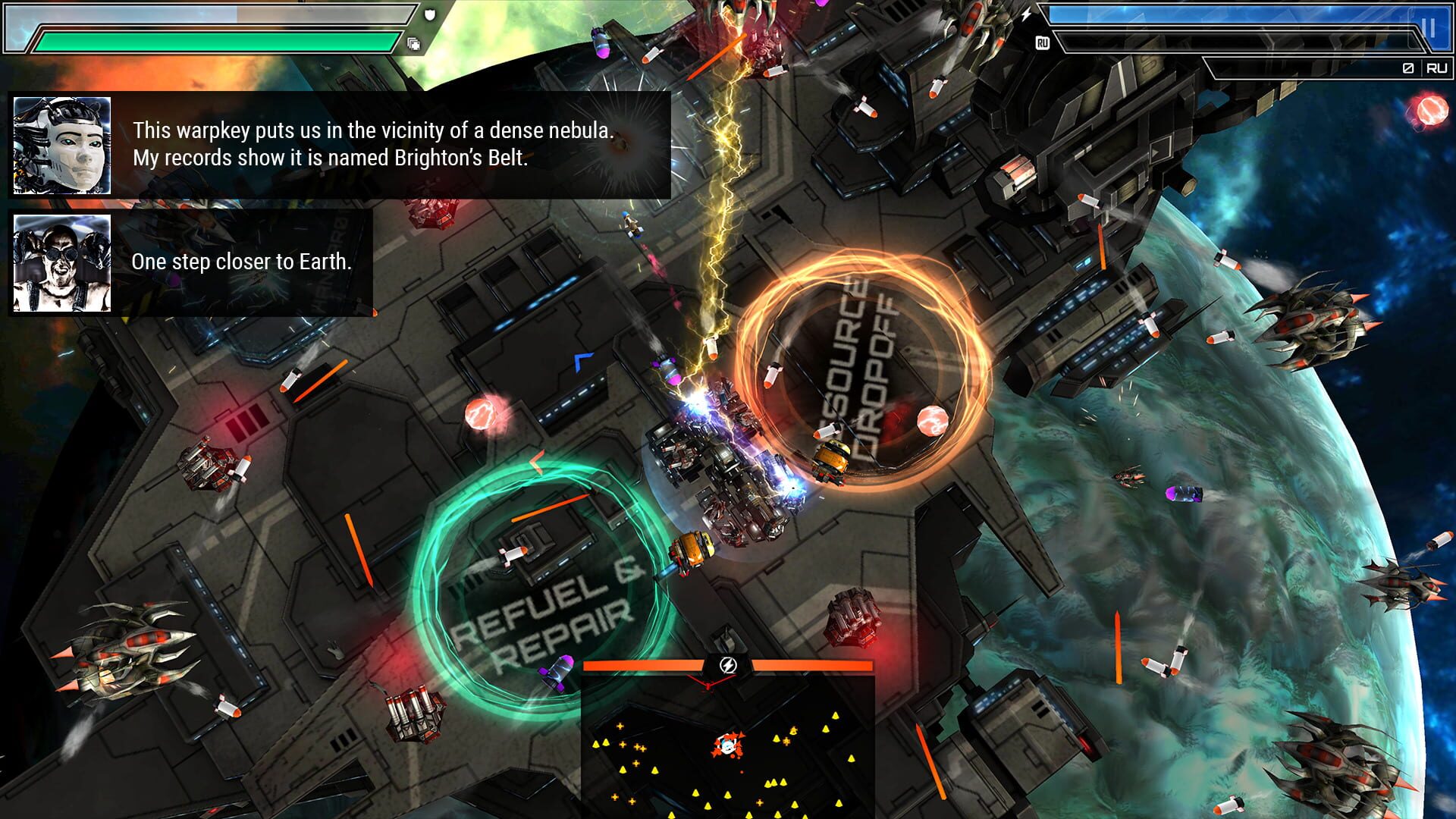 Starlost: Space Shooter - Screenshot