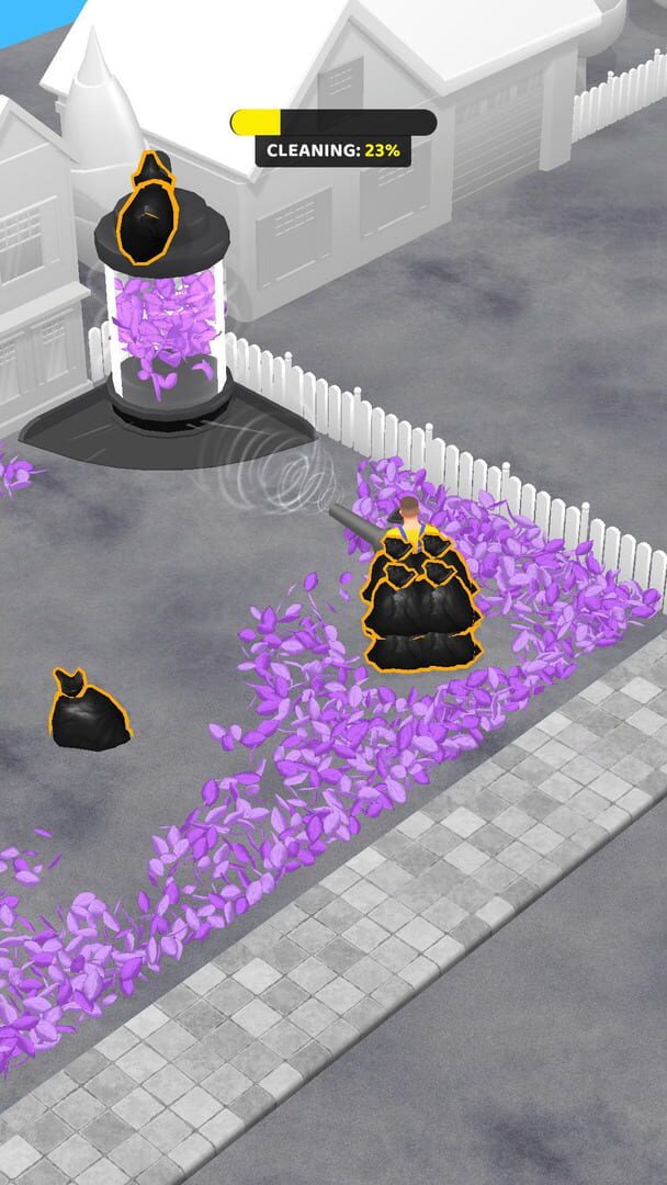 Leaf Blower: City Cleaning Game - Screenshot