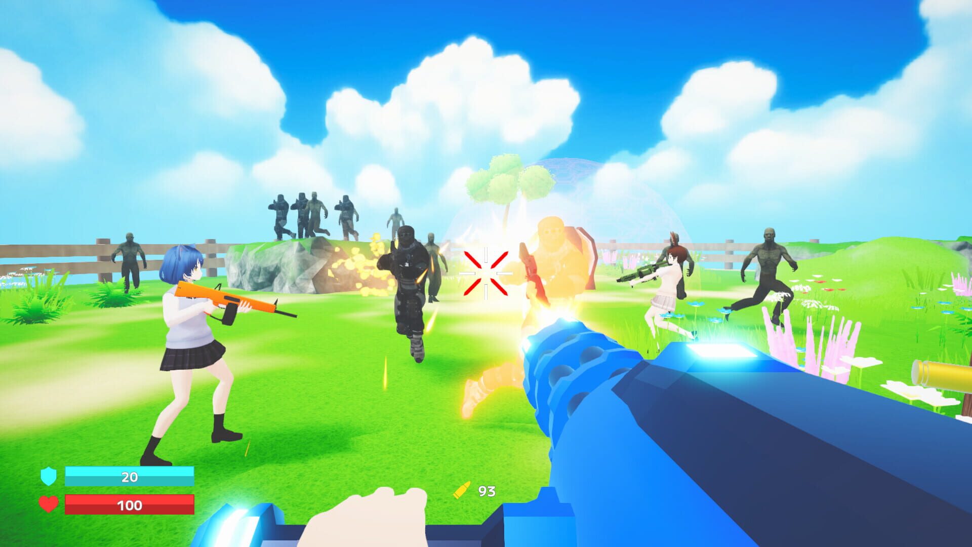 Alice with Gatling - Screenshot