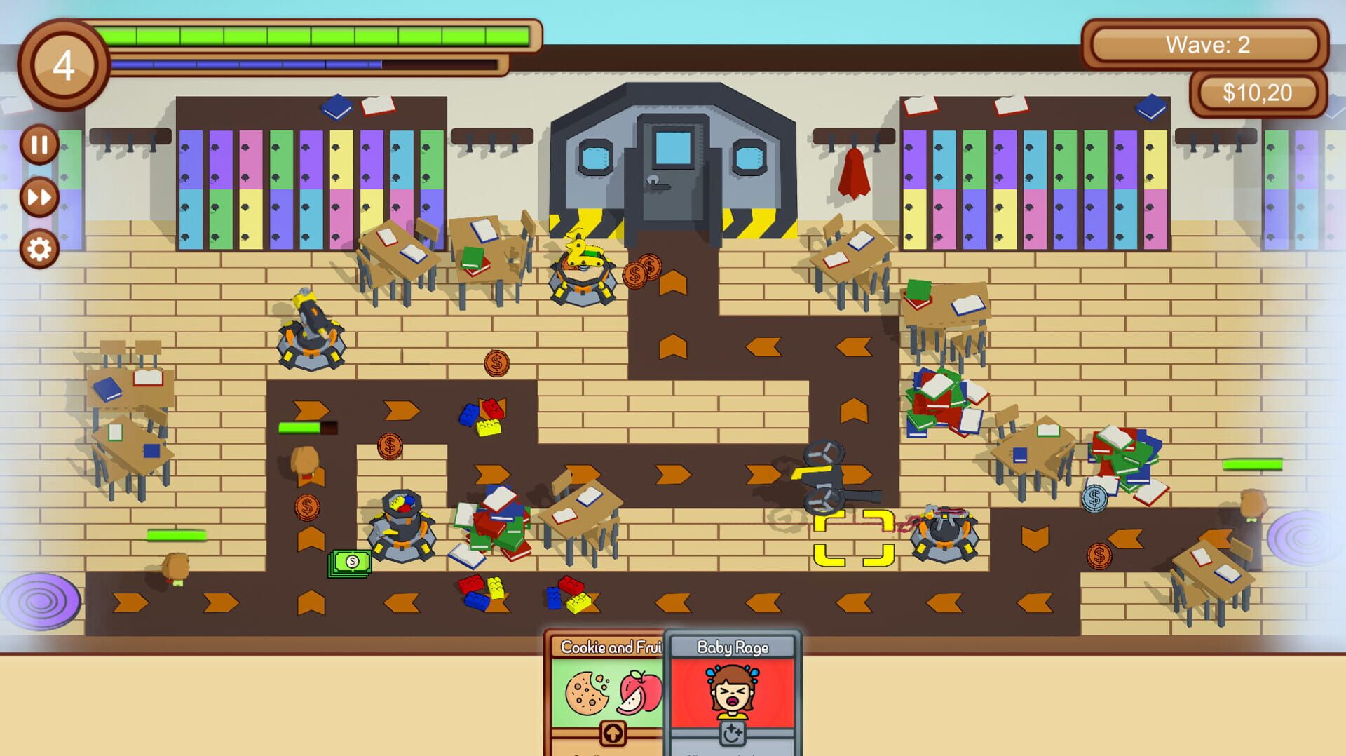 Hallway Defender - Screenshot