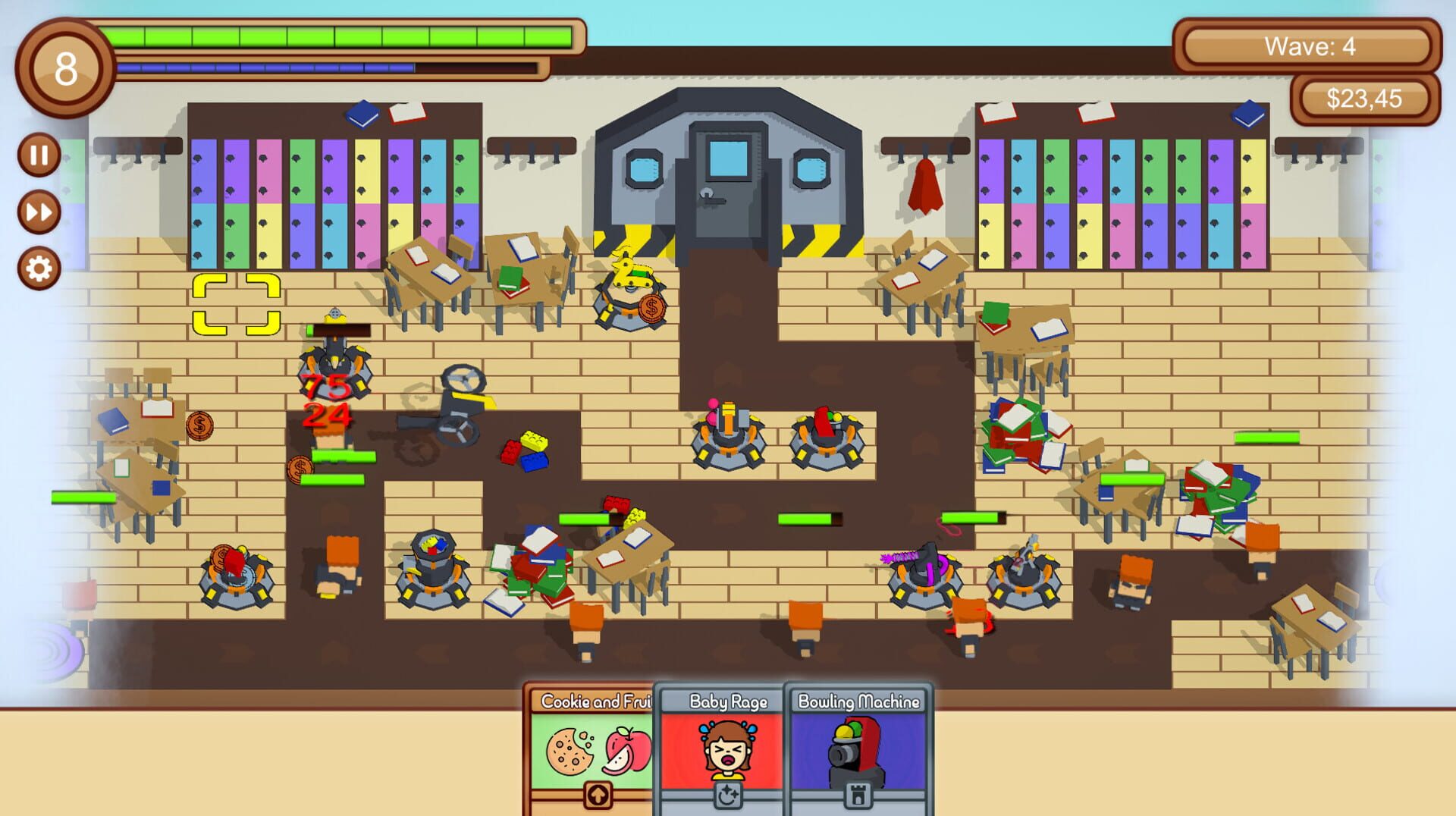 Hallway Defender - Screenshot