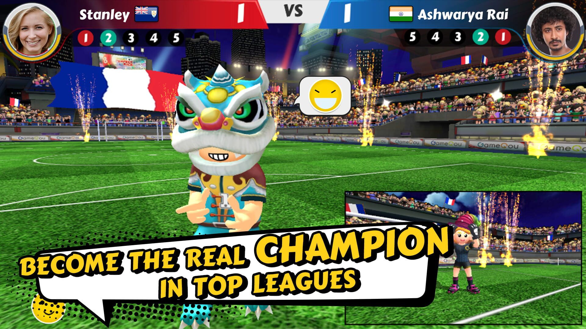Perfect Kick 2: Online Soccer game - Screenshot