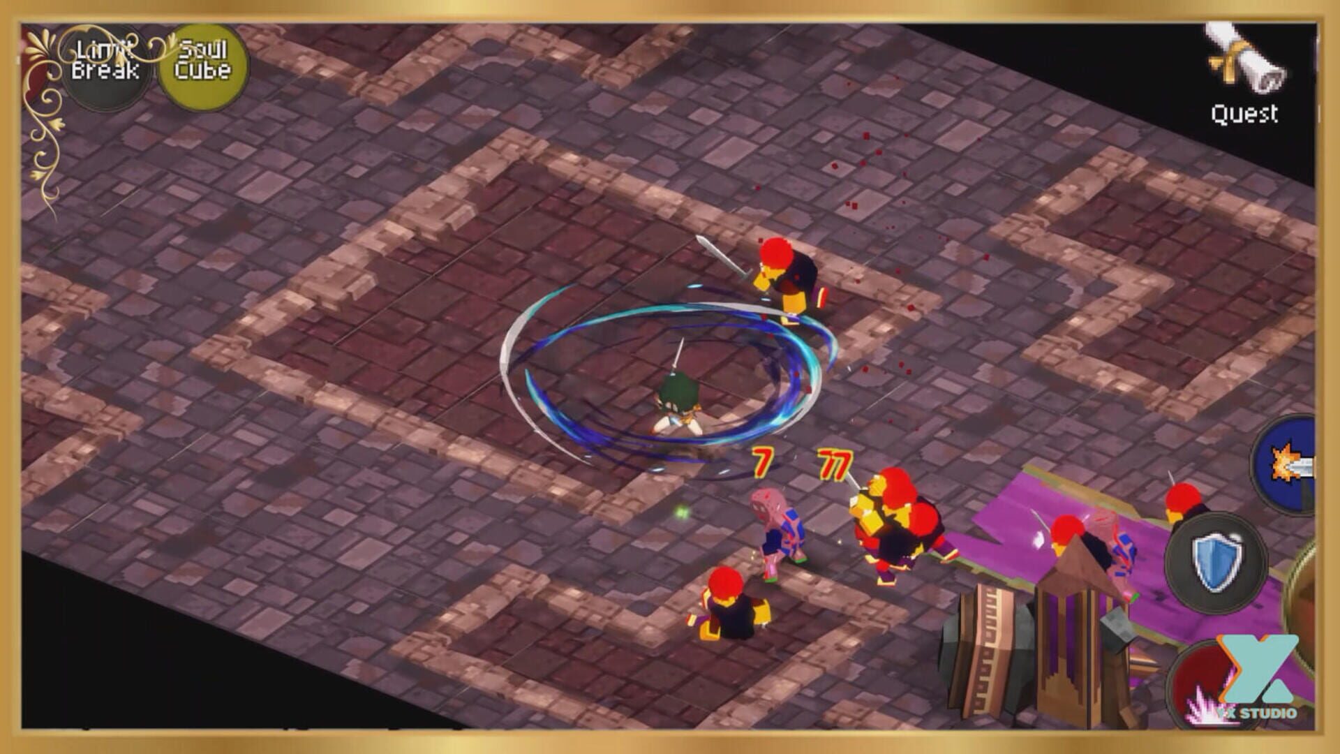 Legend of Soul Cube - Screenshot