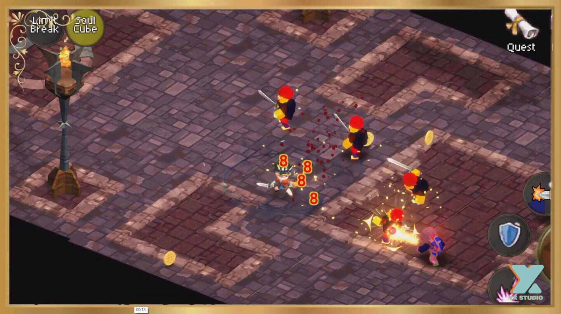 Legend of Soul Cube - Screenshot