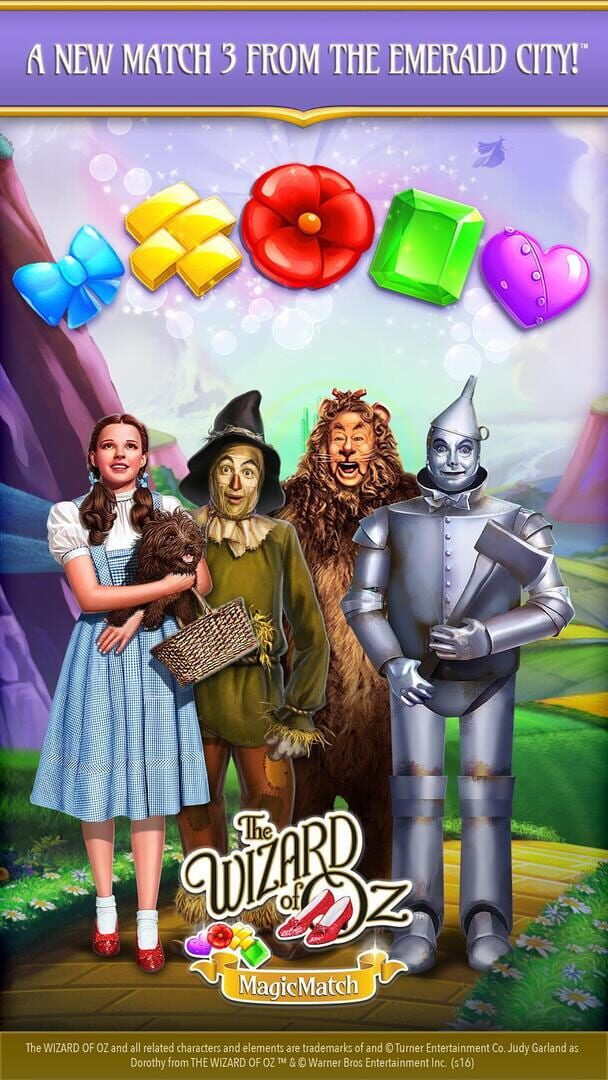The Wizard of Oz Magic Match 3 - Screenshot