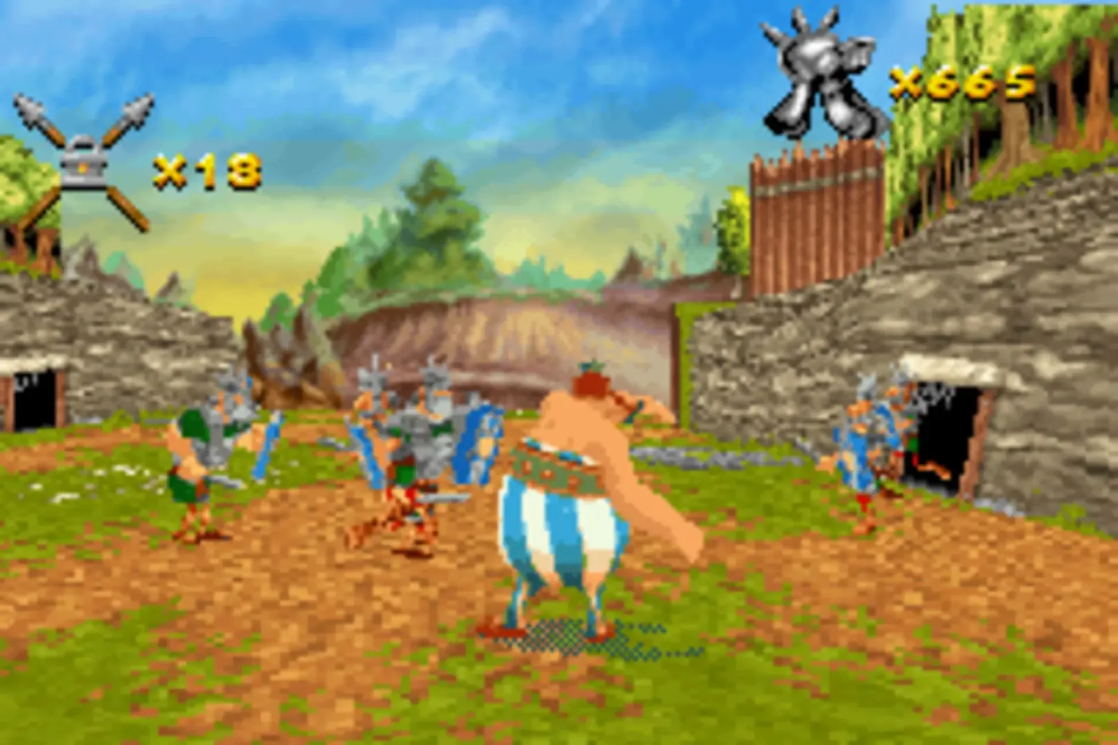 Captura de pantalla - Astérix & Obélix XXL