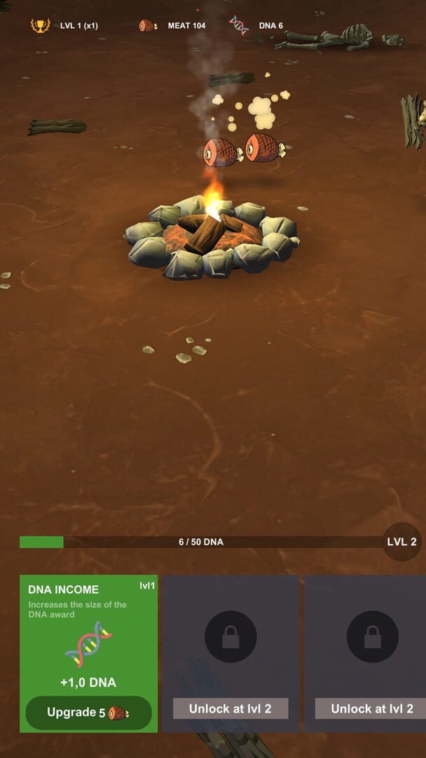 Idle Human Evolution - Screenshot
