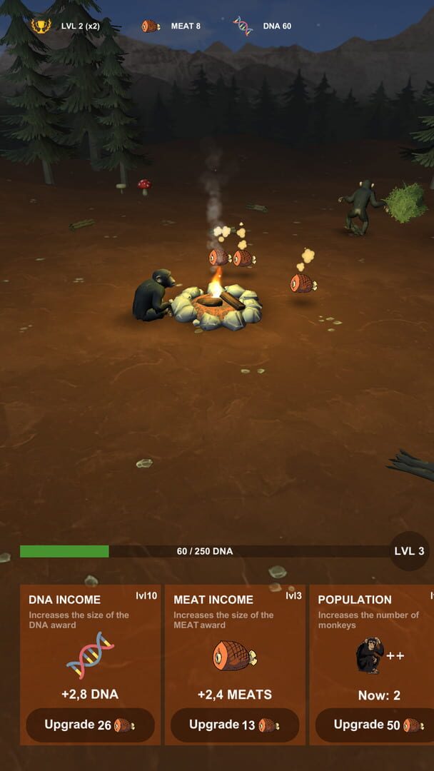 Idle Human Evolution - Screenshot