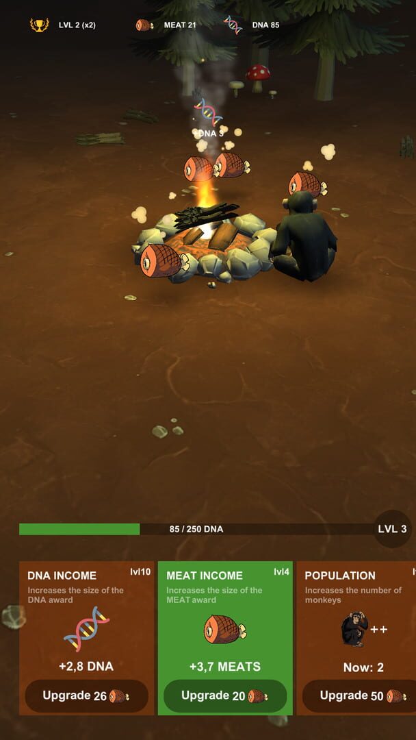Idle Human Evolution - Screenshot