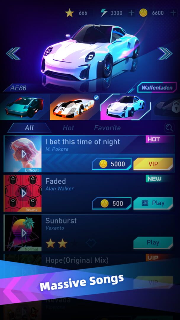 Music Racing - Screenshot