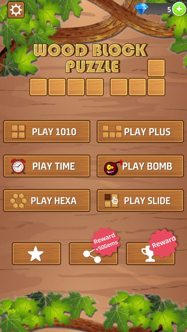 Wood Block Puzzle - Screenshot
