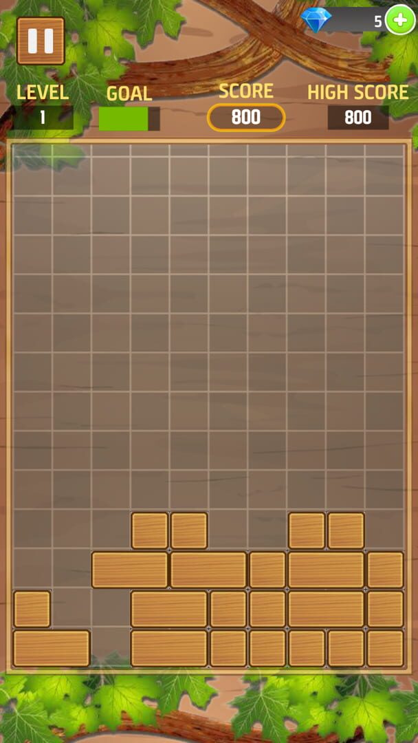 Wood Block Puzzle - Screenshot
